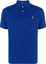 Camisa Polo Ralph Lauren Masculina Azul
