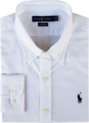 Camisa Social Polo Ralph Lauren Masculina Oxford Branca