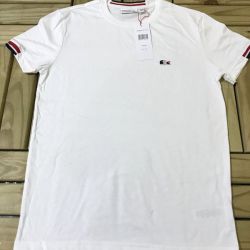 Camiseta Lacoste Masculina Branca