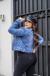 Jaqueta Jeans Revanche Feminina Azul